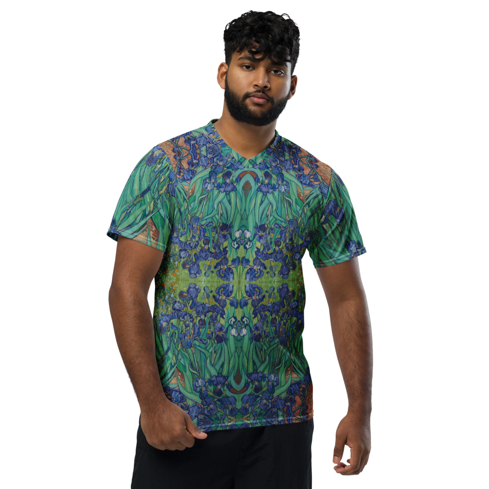 Van Gogh Art Sports Jersey - Wearable Art Activewear