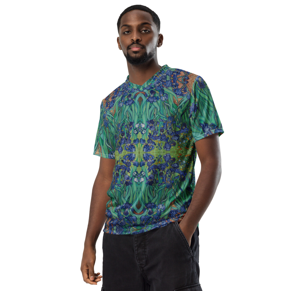 Van Gogh Art Sports Jersey - Wearable Art Activewear